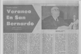 Veraneo en San Bernardo Veraneo en San Bernardo