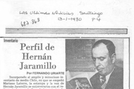 Perfil de Hernán Jaramillo Perfil de Hernán Jaramillo