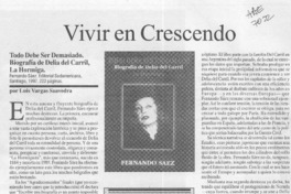 Vivir en crescendo Vivir en crescendo