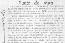 Punto de mira Punto de mira