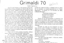 Grimaldi 70 Grimaldi 70