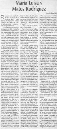 María Luisa y Matos Rodríguez María Luisa y Matos Rodríguez