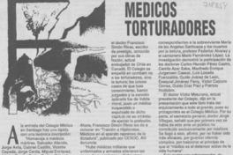 Médicos torturados Médicos torturados