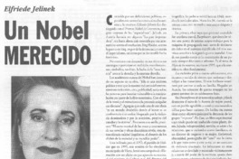 Un Nobel merecido Un Nobel merecido