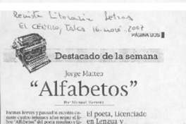 Alfabetos Alfabetos