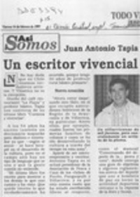Un Escritor vivencial Un Escritor vivencial