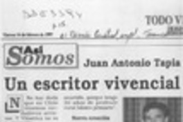 Un Escritor vivencial Un Escritor vivencial