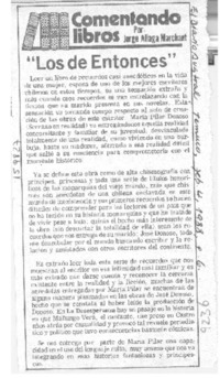 "Los de entonces" "Los de entonces"
