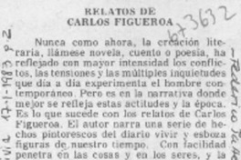 Relatos de Carlos Figueroa Relatos de Carlos Figueroa