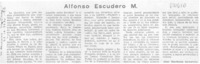 Alfonso Escudero M Alfonso Escudero M