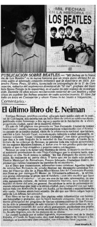 El último libro de E. Neiman El último libro de E. Neiman