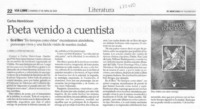 Poeta venido a cuentista Poeta venido a cuentista