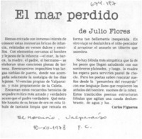 El mar perdido El mar perdido