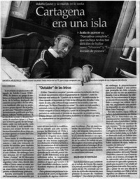 Cartagena era una isla Cartagena era una isla