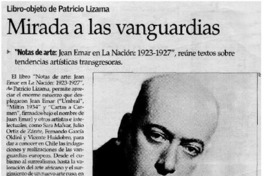 Mirada a las vanguardias. Mirada a las vanguardias.