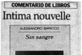 Sin sangre Sin sangre