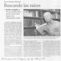 Buscando las raíces Buscando las raíces