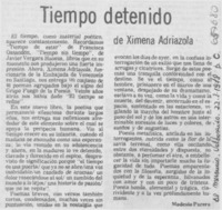 Tiempo detenido Tiempo detenido