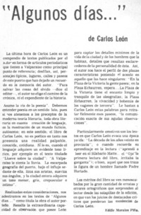 Algunos días..." Algunos días..."