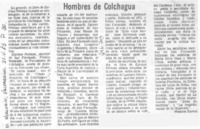 Hombres de Colchagua Hombres de Colchagua