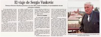 El viaje de Sergio Vuskovic. El viaje de Sergio Vuskovic.