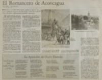El romancero de Aconcagua El romancero de Aconcagua