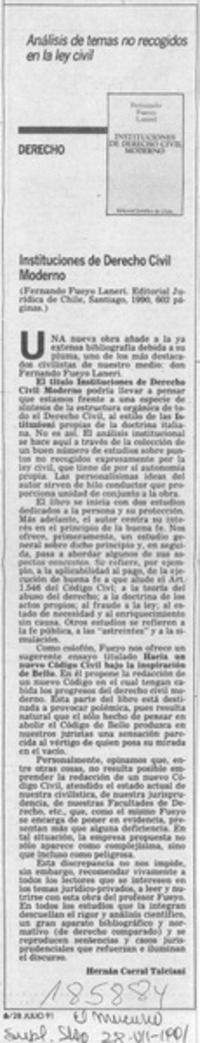Instituciones de Derecho Civil moderno Instituciones de Derecho Civil moderno
