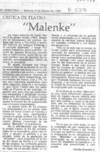 "Malenke" "Malenke"