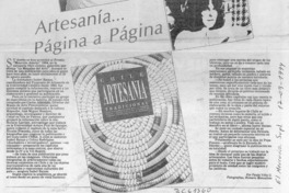Artesanía -- página a página Artesanía -- página a página