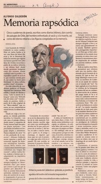 Memoria rapsódica Memoria rapsódica