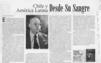 Chile y América Latina desde su sangre Chile y América Latina desde su sangre
