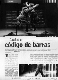 Ciudad en código de barras Ciudad en código de barras