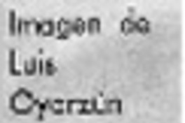 Imagen de Luis Oyarzún. Imagen de Luis Oyarzún.