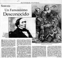 Un Famosísimo desconocido Un Famosísimo desconocido
