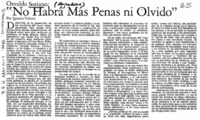 "No habrá más penas ni olvido" "No habrá más penas ni olvido"