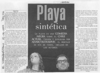 Playa sintética Playa sintética