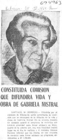Cuando desde Rancagua defendieron a Gabriela contra Pío Baroja Cuando desde Rancagua defendieron a Gabriela contra Pío Baroja