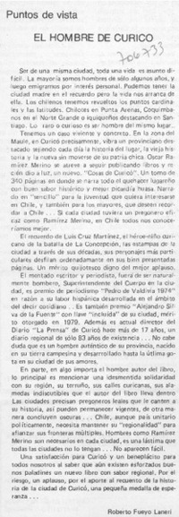 El hombre de Curicó El hombre de Curicó