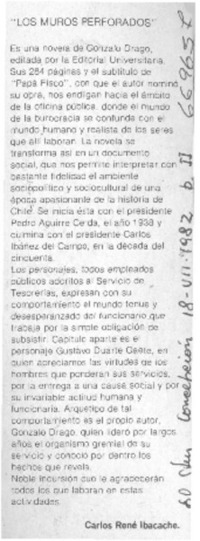 Los muros perforados Los muros perforados