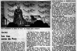 Las tres caras de Pury Las tres caras de Pury