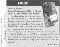 Excesos Excesos