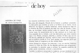 Historia de Chile. Historia de Chile.
