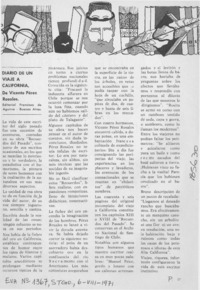 Diario de un viaje a California. Diario de un viaje a California.