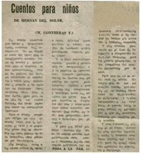 Cuentos para niños Cuentos para niños