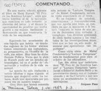 Comentando -- Comentando --