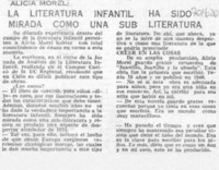 La Literatura infantil ha sido mirada como una sub literatura. La Literatura infantil ha sido mirada como una sub literatura.