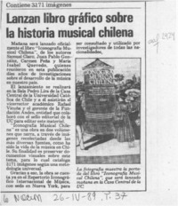 Lanzan libro gráfico sobre la historia musical chilena Lanzan libro gráfico sobre la historia musical chilena