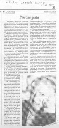 Persona grata Persona grata