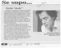 Escritor "chocho" Escritor "chocho"