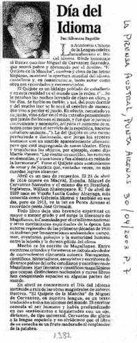 Día del idioma Día del idioma